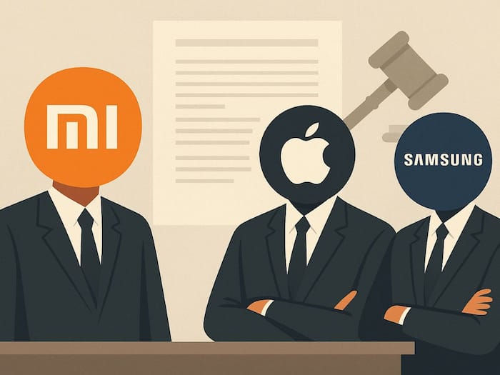 Apple and Samsung vs Xiaomi