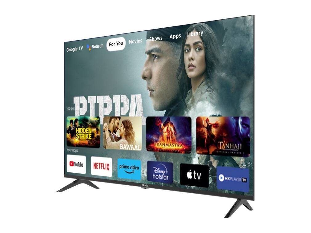 Elista QLED Google TVs With Up To 4K Resolution, 48W Speakers Launched In India: Price, Specs, Features & More