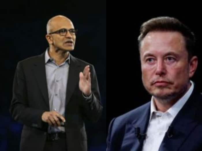 Elon Musk and Satya Nadella