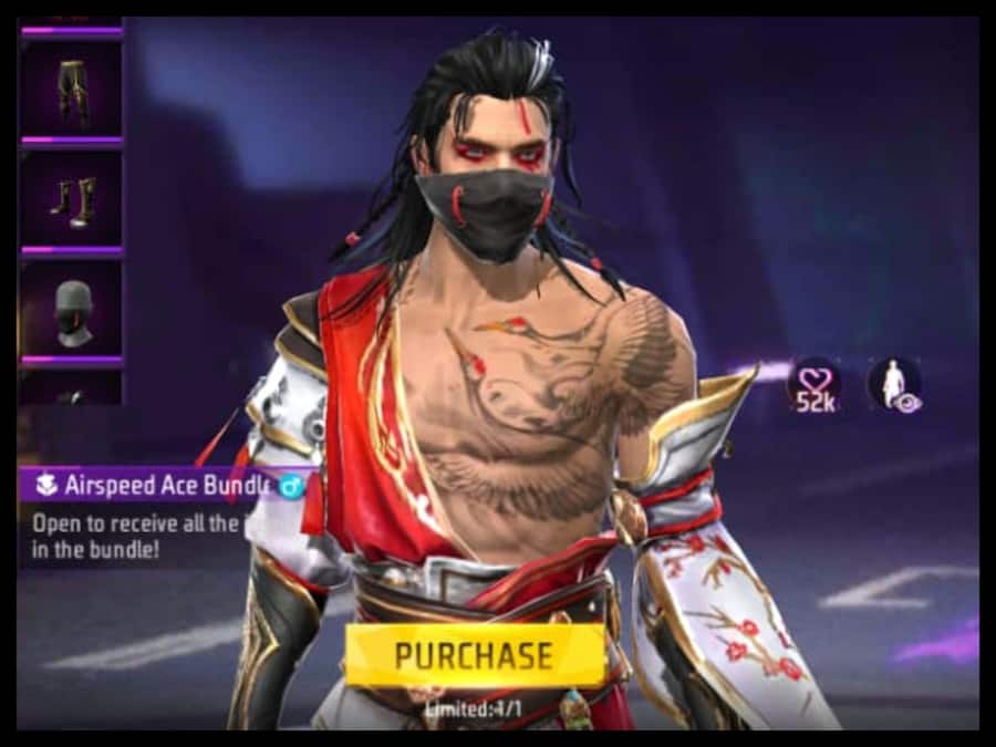 Free Fire Max प्लेयर्स की मौज, आधे दाम में Airspeed Ace बंडल Claim करने का मौका Game - 2025-08-20T155702.204