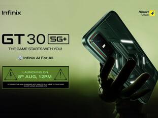 Infinix GT 30 5G+ With 144Hz AMOLED, Dimensity 7400 Launching In India On August 8
