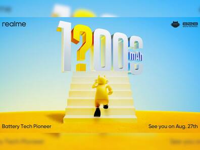 Realme Teases Smartphone With Over 10,000mAh Battery, Launching On August 27: All Details