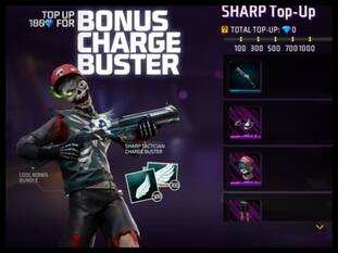 Free Fire MAX Diamonds का नया Top-Up इवेंट शुरू, Charge Buster और Cool Bones बंडल बोनस में पाएं फ्री