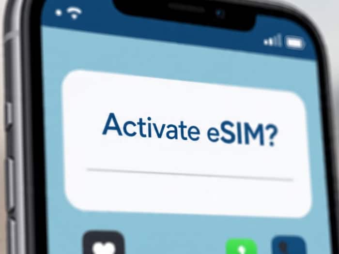 eSIM scam