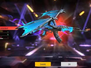 How to Claim AK47- Blue Flame Draco Evo Gun Skin in Free Fire Max: Check Out Top Tips and Tricks to Win the Battle Like a Pro