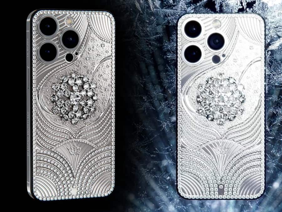 Caviar iPhone 14 Pro Max Diamond Snowflake Edition