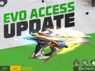 Free Fire Max में M1014 Green Flame Draco EVO Gun Skin पाएं FREE, आ गया Evo Access पास