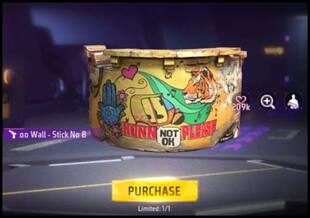 Free Fire Max: आधे Diamonds में मिल रहा Stick No Bills Gloo Wall Skin, ऐसे करें Claim