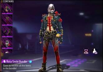 Free Fire Max में Rosy Smile बंडल आधे Diamonds में पाएं, ऐसे करें Claim