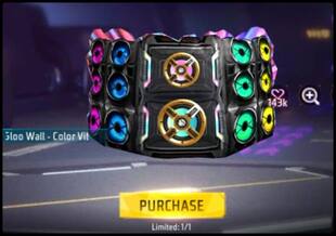 Free Fire Max का स्पेशल ऑफर, आधे Diamond में मिल रहा Color Vibes ग्लू वॉल स्किन