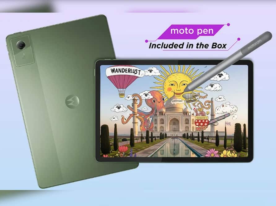 Moto Pad 60 Neo Tablet Launched In India With 7,040mAh Battery And Moto Pen: Check Price, Specs, And More