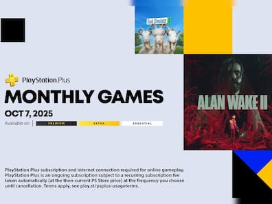 PlayStation Plus October 2025 Lineup Brings Alan Wake II And More: Full List Of Free Games
