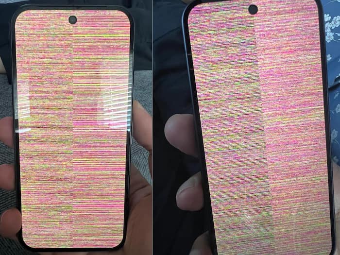 Pixel 10 Pro display issues