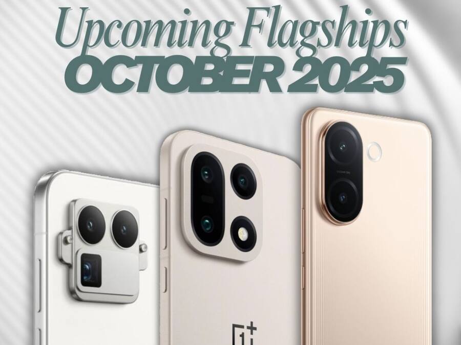 Upcoming Smartphones in October 2025