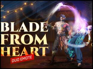 Free Fire Max में Blade from Heart Dual इमोट मिल रहा FREE, नया Faded Wheel इवेंट हुआ LIVE