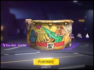 Free Fire Max में Stick No Bills ग्लू वॉल स्किन पाने का मौका, आधे Diamonds में करें Claim