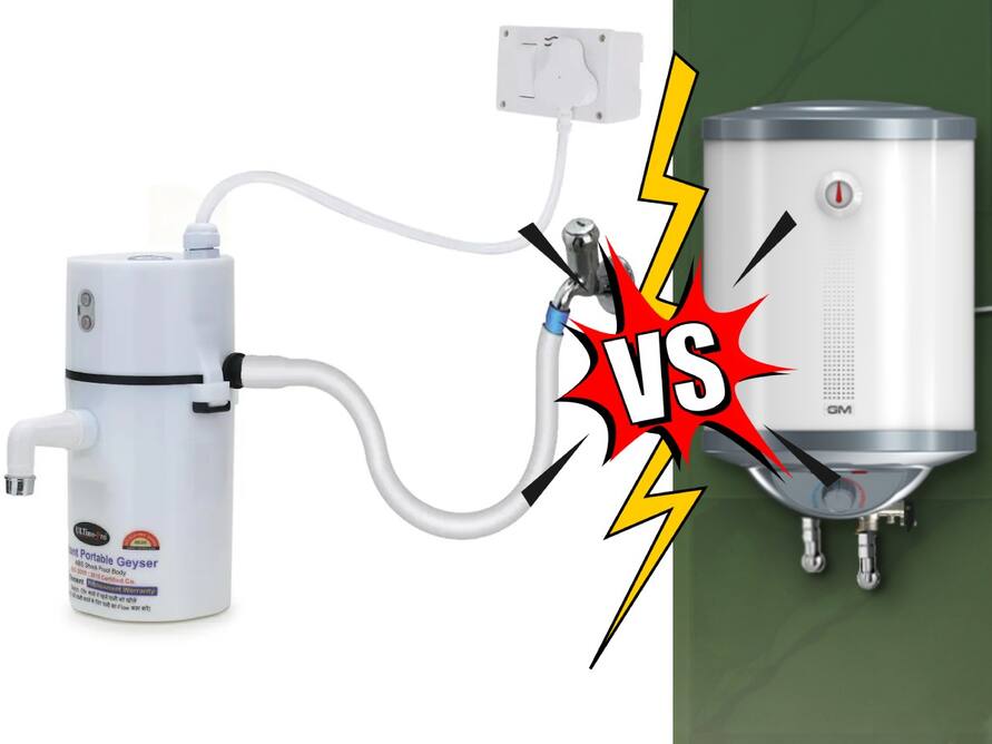 Instant Geyser vs Storage Geyser: कौन-सा गीजर रहेगा आपके लिए बेस्ट