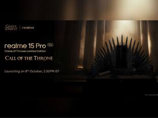 Realme 15 Pro Game of Thrones Limited Edition Launch On October 8: Specs, Design, Expected Price