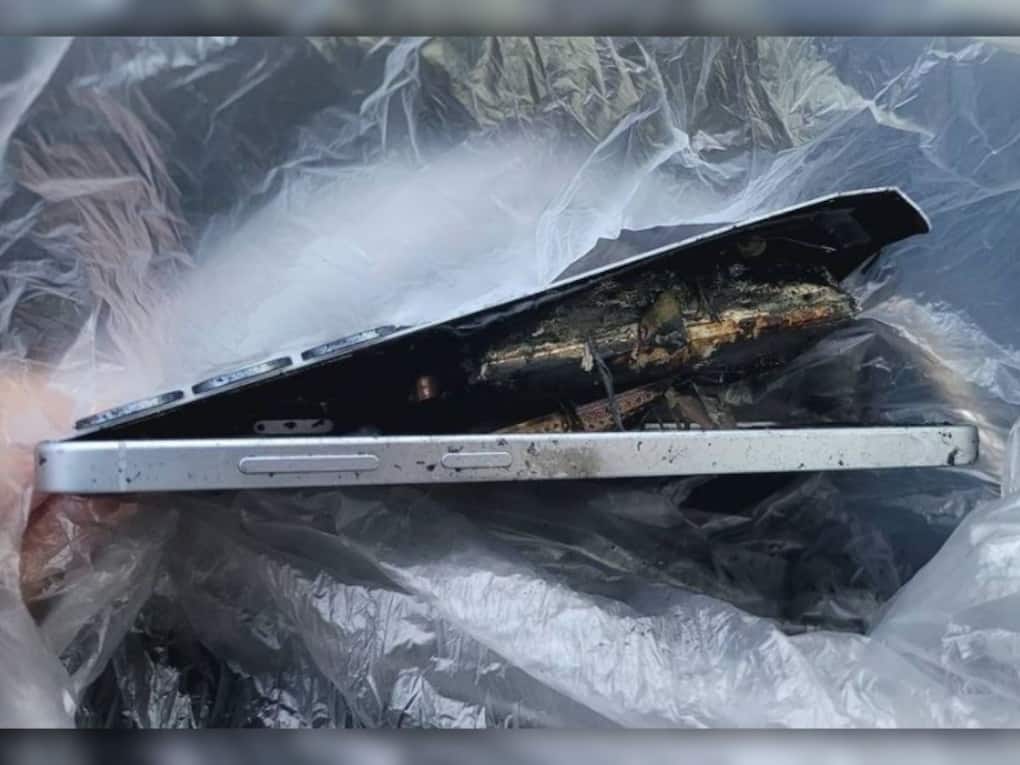 Samsung Galaxy S25+ explodes