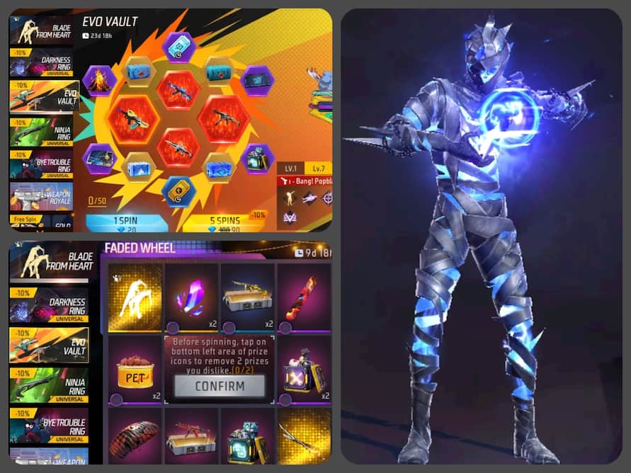 Free Fire Max के Top-3 गेमिंग इवेंट, Eternal Avenger Bundle के साथ पाएं एक्सक्लूसिव Weapon Skin फ्री