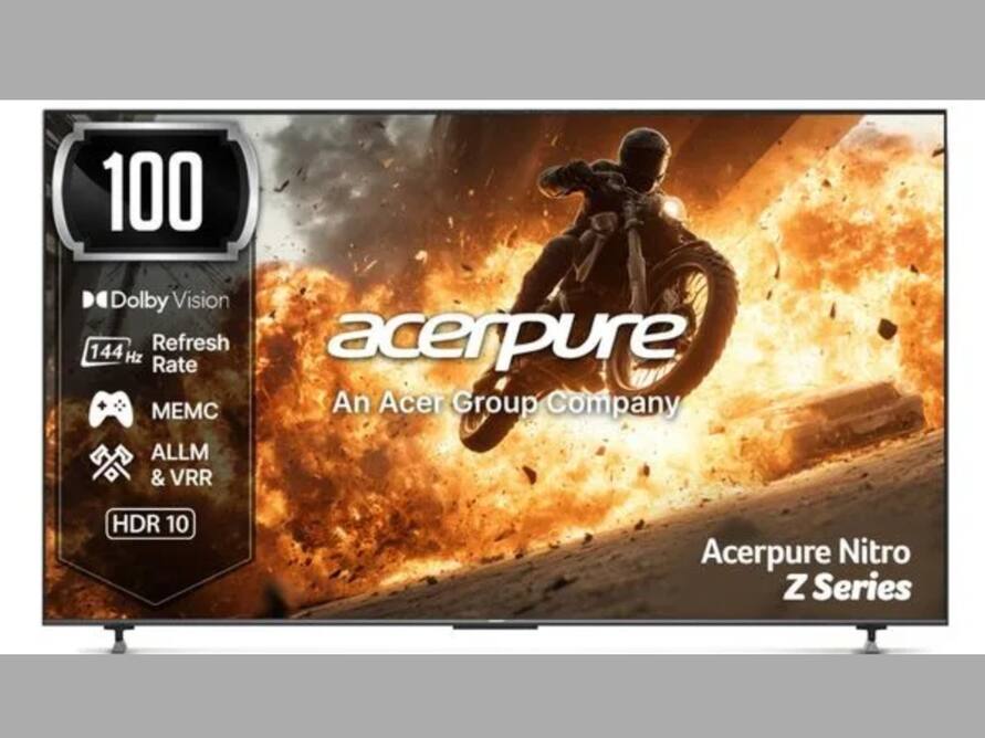 Acerpure लाया 100 इंच वाला धांसू QLED टीवी, घर में मिलेगा सिनेमा हॉल का असली मजा