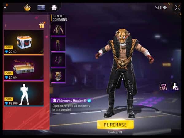 Free Fire Max में Wilderness Hunter Bundle आज पाएं, आधे Diamonds में बनेगी बात