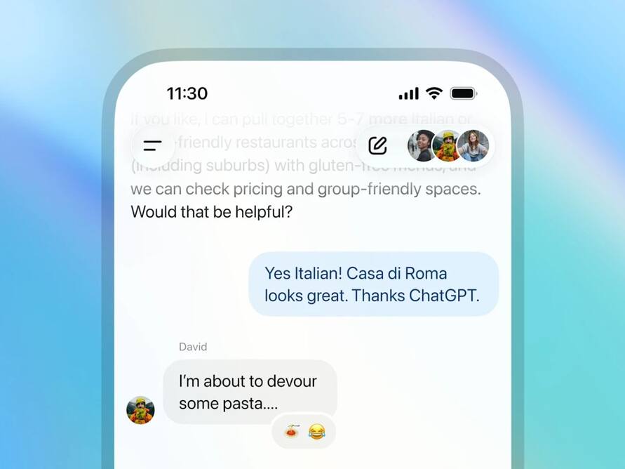 OpenAI Adds Group Chats To ChatGPT: Chat With Friends And ChatGPT Together