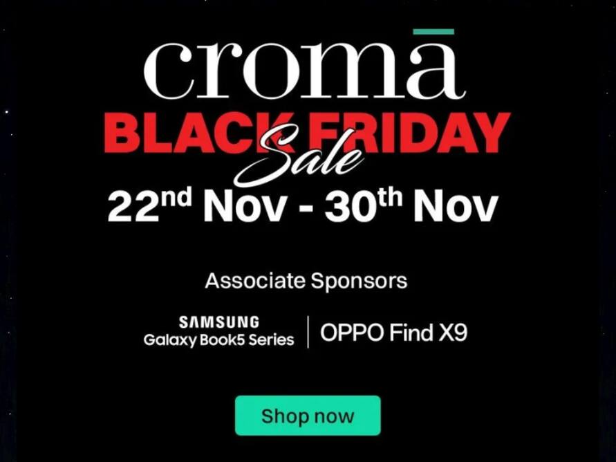 Croma Black Friday Sale: iPhone से लेकर Samsung तक इन 5 फोन पर मिल रहा धमाकेदार डिस्काउंट