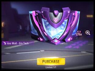 Free Fire Max में Glo Technica ग्लू वॉल को आधे Diamonds में करें क्लेम, जानें कैसे