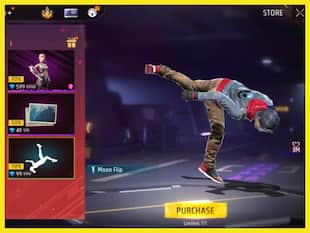 Free Fire Max में Moon Flip Emote पाने का गोल्डन चांस, सिर्फ 99 Diamonds में पाएं