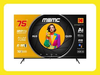 Kodak MotionX QLED टीवी 75 इंच तक के स्क्रीन साइज के साथ लॉन्च, कीमत 31999 रुपये से शरू