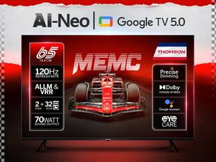 Thomson Launches Bezel-Less QLED Google TVs With 70W Dolby Audio In India: Check Price