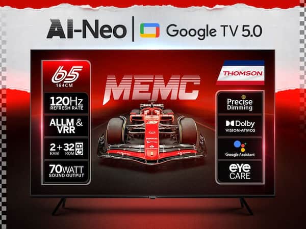 Thomson Launches Bezel-Less QLED Google TVs With 70W Dolby Audio In India: Check Price