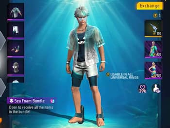 Free Fire Max में फ्री मिल रहे Holiday Vibe और Sea Foam बंडल, क्लेम करने का सही समय