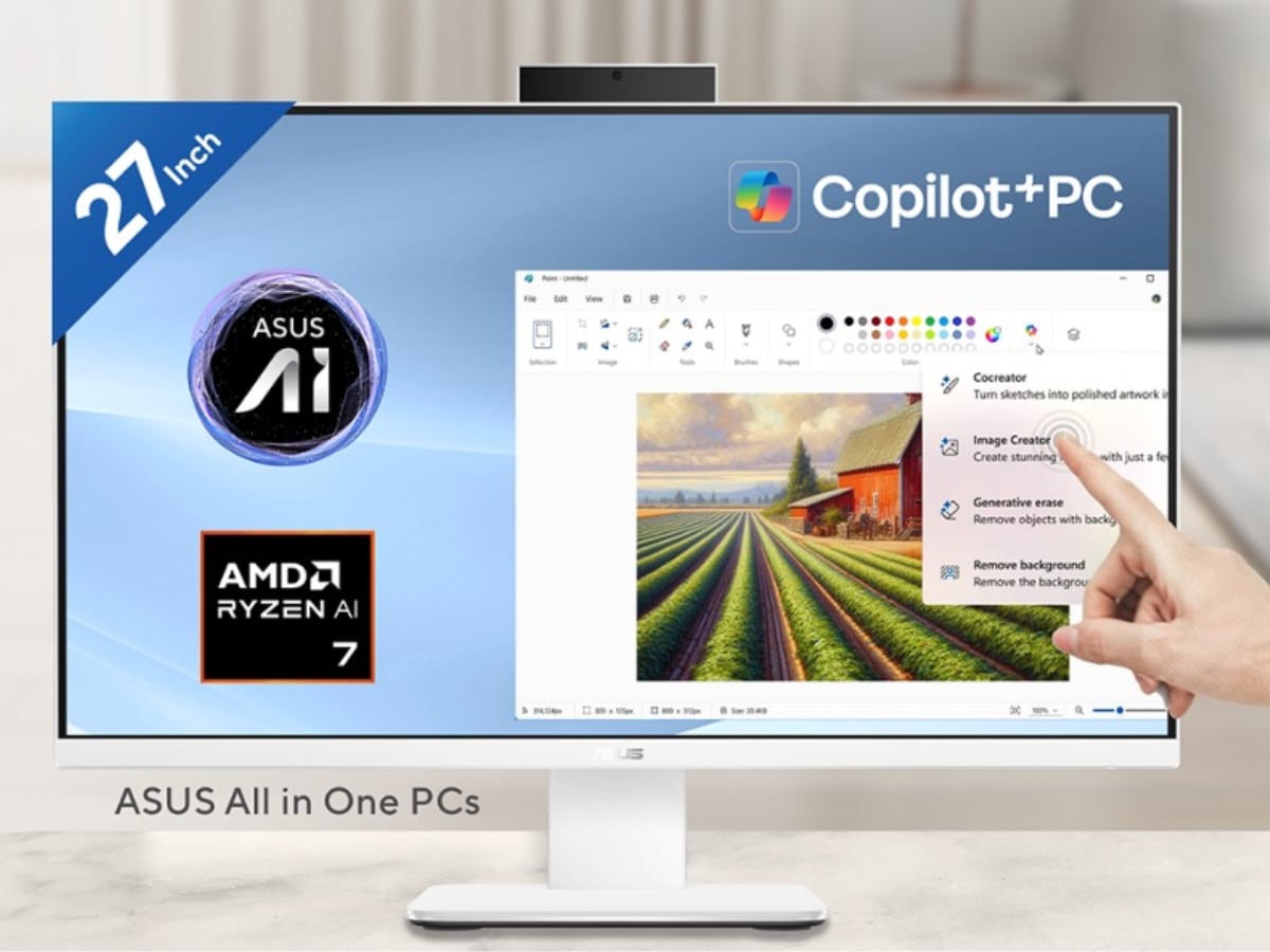 ASUS Launches AI-Powered VM670KA All-In-One PC In India: Check Price Here