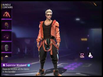 Free Fire Max में Superstar Weekend बंडल पाने का मौका, आधे Diamonds में करें Claim