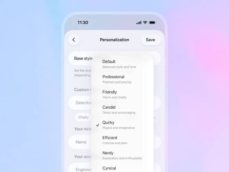 ChatGPT Now Lets Indian Users Pick From Eight Personality Presets: What Is It, How It Works