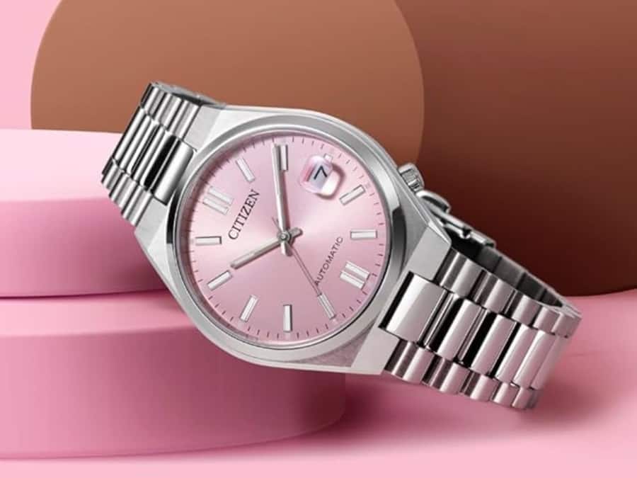 Citizen Analog Pink