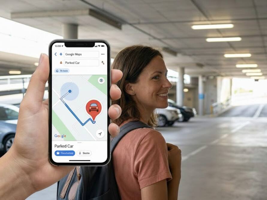 Forgot Where You Parked? Google Maps Can Help You Find Your Car