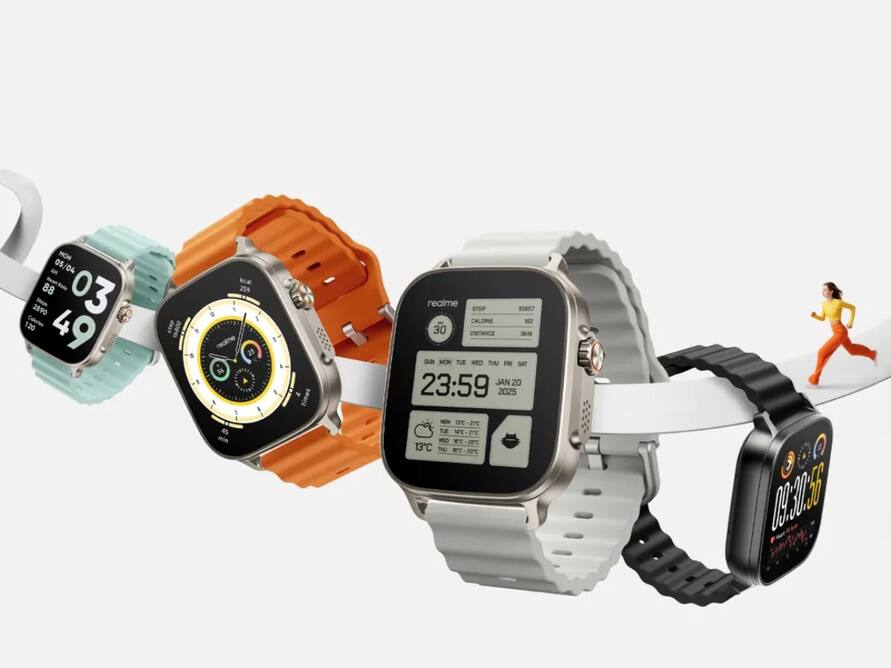 Realme Watch 5 Debuts In India With Bluetooth Calling, GPS, Up To 16 Days Battery Life