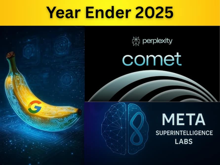 Year Ender 2025: ये साल AI के मामले में रहा खास, इन 5 चीजों की हुई ज्यादा चर्चा