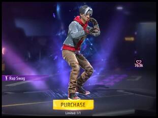 Free Fire Max में Rap Swag Emote पाने का मौका, हाफ Diamonds में करें Claim