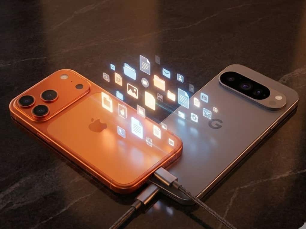 iPhone to Android data transfer