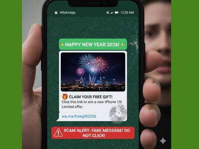 Happy New Year 2026 वाले WhatsApp मैसेज से रहें सावधान, 1 क्लिक में अकाउंट हो सकता है खाली