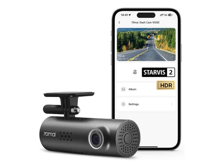 70mai M200 HDR DashCam 3