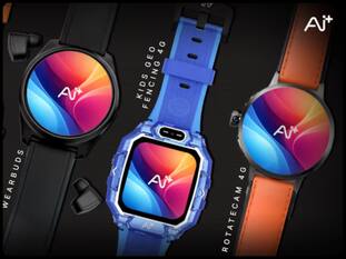Ai+ NovaWatch लाइनअप से उठा पर्दा, स्मार्टवॉच से निकलेंगे ईयरबड्स और रोटेटिंग कैमरा