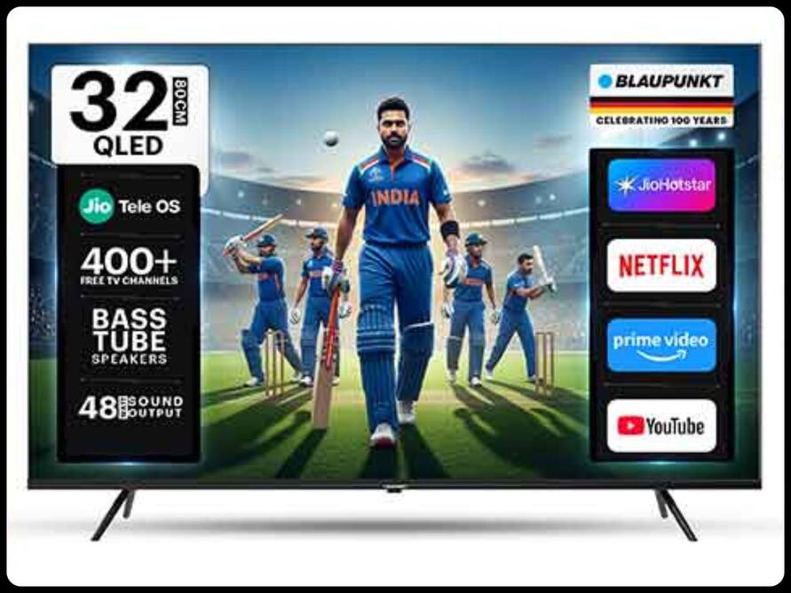 Blaupunkt ने JioTele OS के साथ स्मार्ट टीवी भारत में किया लॉन्च, कीमत 10 हजार से कम