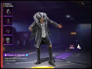 Free Fire Max में Popstar By Night Bundle करें Claim, Daily Special सेक्शन हुआ अपडेट
