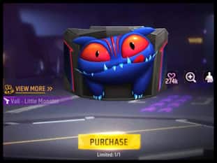 Free Fire Max में Little Monster Gloo Wall Skin करें Claim, आधे Diamonds होंगे खर्च