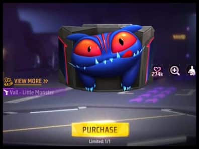 Free Fire Max में Little Monster Gloo Wall Skin करें Claim, आधे Diamonds होंगे खर्च